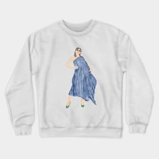 Blue dress Crewneck Sweatshirt